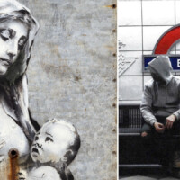 Mother and Child, Politics Wild- The Many Interpretations of Banksy at Christmas