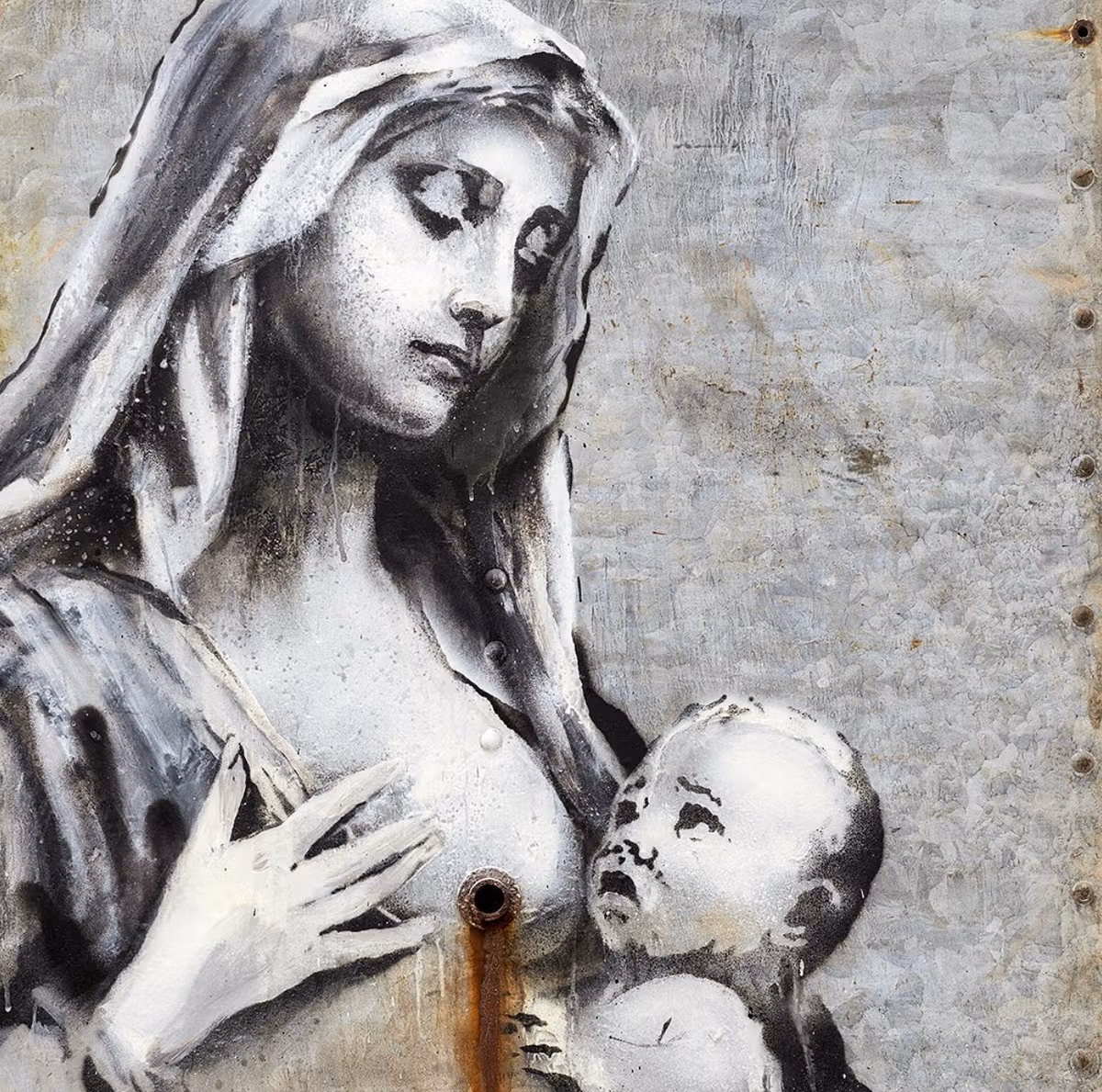 Mother and Child, Politics Wild: The Many Interpretations of Banksy at Christmas